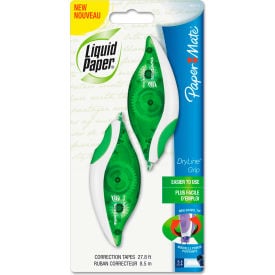 Paper Mate® Liquid Paper® DryLine Grip Correction Tape Non-Refillable 1/5