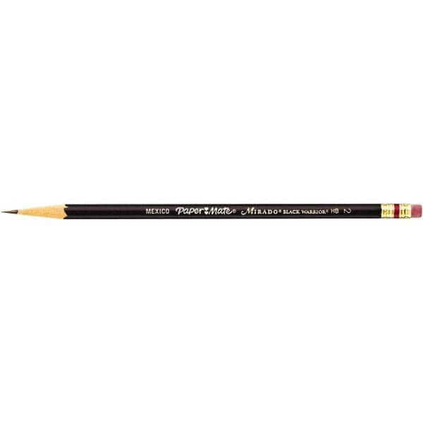 Graphite Pencil: #2HB Tip, Black MPN:2254 - Pkg Qty 12
