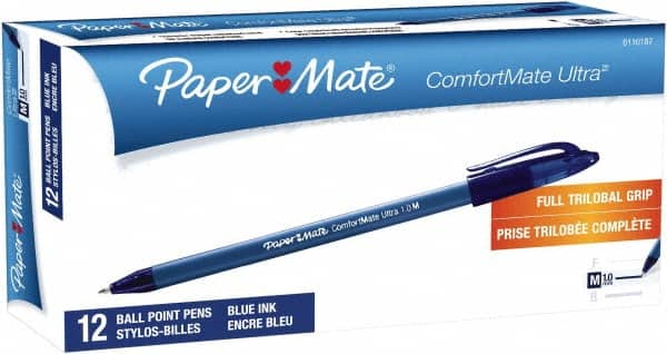 Stick Pen: 1 mm Tip, Blue Ink MPN:6110187