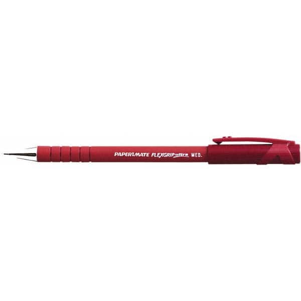 Stick Pen: 1 mm Tip, Red Ink MPN:9620131