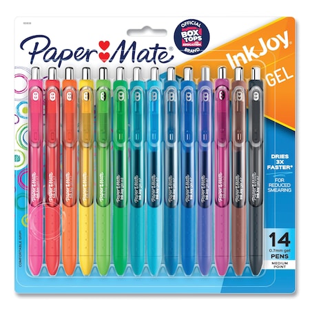 Pen Set, Assorted, Non-Erasable, Gel, PK14 MPN:1951636