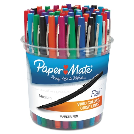 Pen, Assorted, Non-Erasable, Felt-Tip, PK48 MPN:4651