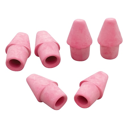 Cap Eraser, Pink, Soft Rubber, PK144 MPN:73015