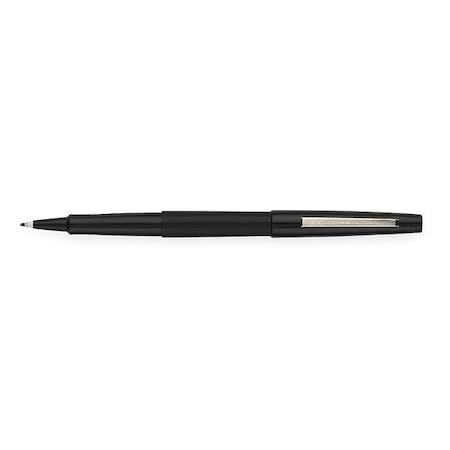 Porous Point Felt Tip Pen, Medium Black PK12 MPN:8430152