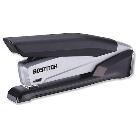 InPower One-Finger Eco-Friendly Desktop Stapler, 25-Sheet Capacity, Black/Gray MPN:ACI1100