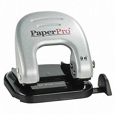Two-Hole Paper Punch 20 Sheet Blk/Silver MPN:ACI2310