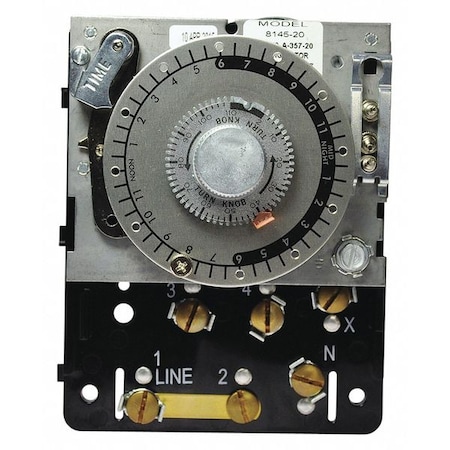 DefrostControlTimer, 1NO/1NC, 120-240VAC MPN:8145-20M