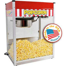 Paragon 1120810 Classic Pop Popcorn Machine 20 oz Red 120V 3050W 1120810