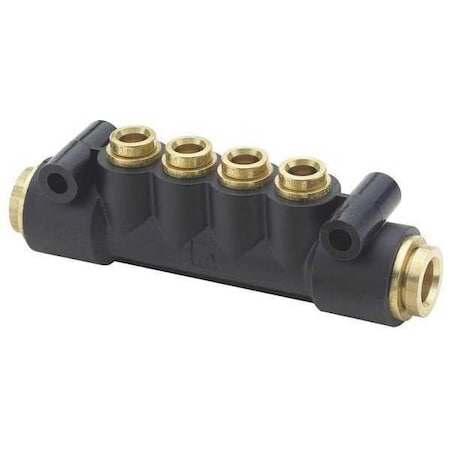 Manifold, Nylon, Tube 3/8