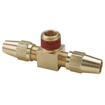 Tee, Brass, Comp3/8