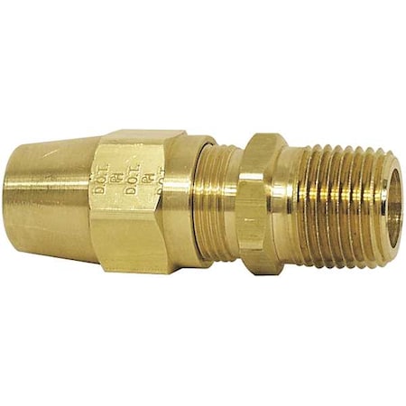 Strt, Brass, Comp.5/8in, Comp.1/8in, PK10 MPN:VS68AB-10-8