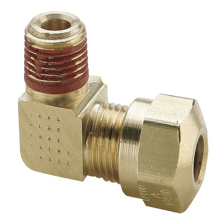 Elbow, Brass, Comp. 3/16 in, MNPT 1/4 in MPN:VS269NTA-3-2