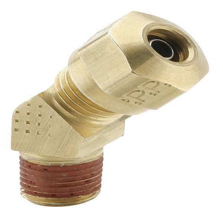 Elbow, Brass, Comp. 1/2 in, MNPT 3/8 in MPN:VS279NTA-8-8