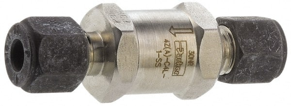 Check Valve: 1/8 in Pipe MPN:2Z-C2L-1-SS Check Valve: 1/8 in Pipe MPN:2Z-C2L-1-SS