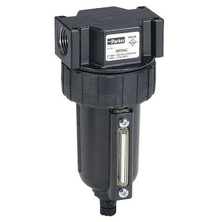 Compressed Air Filter, 250 psi, 2.81 In. W MPN:06F24BC