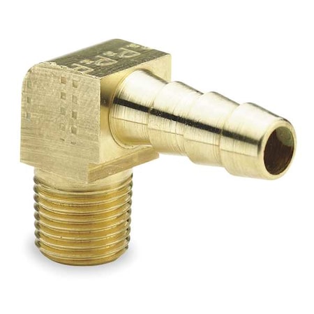 Hose Barb, 5/16 In Barb, 3/8 In MNPT, Brass MPN:129HB-5-6