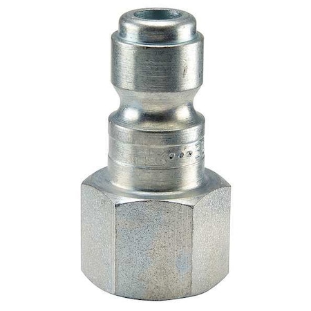 Coupler Plug, Steel, FNPT, 1/4 In. Pipe MPN:1E