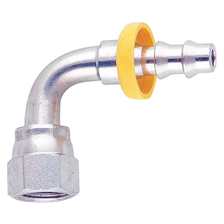 Hydraulic Hose Fitting, Steel, 3/4
