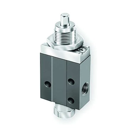 Manual Air Control Valve, 3-Way, 1/8In NPT MPN:404111000