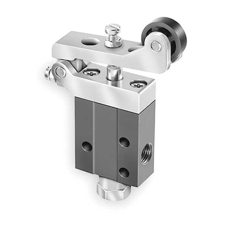 Manual Air Control Valve, 3-Way, 1/8In NPT MPN:404211000