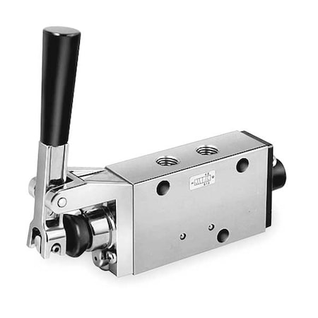 Manual Air Control Valve, 4-Way, 3/8In NPT MPN:422CS021K