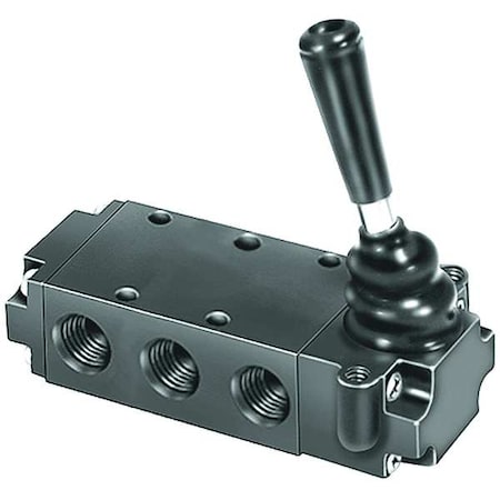 Manual Air Control Valve, 4-Way, 1/4In NPT MPN:520831000