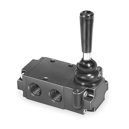 Manual Air Control Valve, 3-Way, 1/4In NPT MPN:523831000