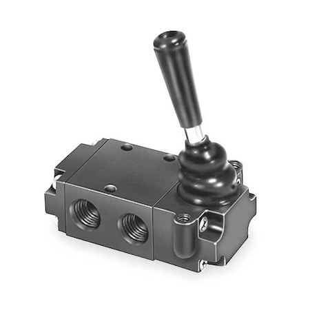 Manual Air Control Valve, 3-Way, 1/4In NPT MPN:524831000