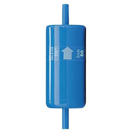 Filter, 1/4 In Tube, 7.3 CFM, Kynar, PK10 MPN:9922-11-BQ