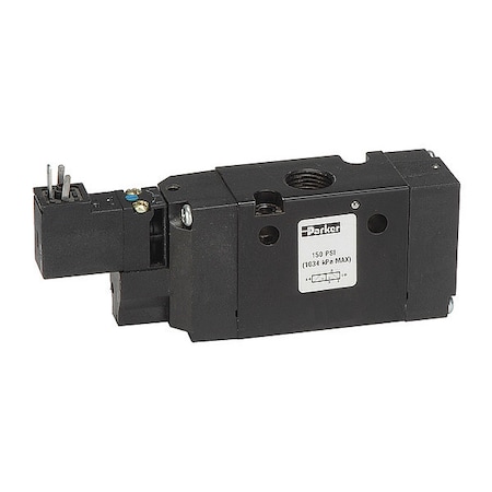 Solenoid Air Control Valve, 3/8 In, 120VAC MPN:B6V2BB553A