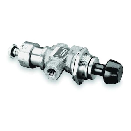 Manual Air Control Valve, 4-Way, 3/8In NPT MPN:M05435448