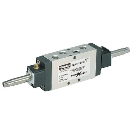 Solenoid Air Control Valve, 1/4 In, 4-Way MPN:P2LBX592EEHDDN