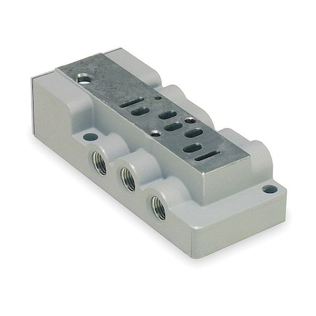Subbase, Single, ISO Valve 15407-1, 1/8NPT MPN:PL02-01-80