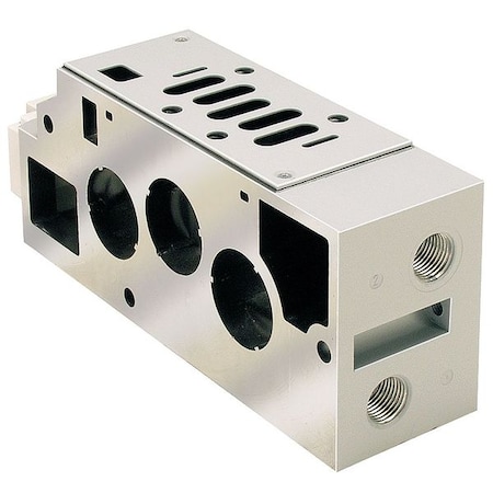 End Plate, Base Kit, 5599-1 Valves, ISO 2 MPN:PS4111570CP