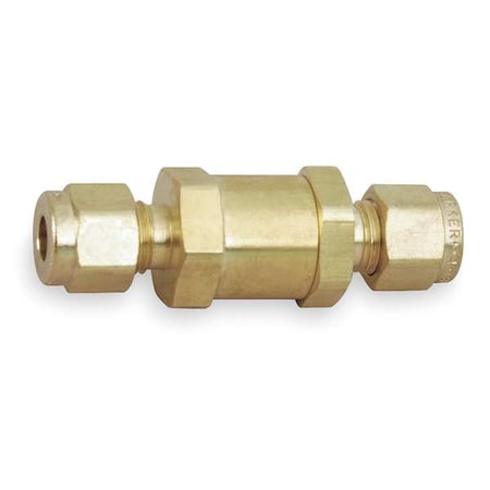 Inline Filter, 1/4 In, Brass, 3000 PSIG CWP MPN:4A-F4L-10-B