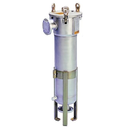 FilterHousing, 531/8inH, 141/2inDia, Silver MPN:4LFE6-3-2F