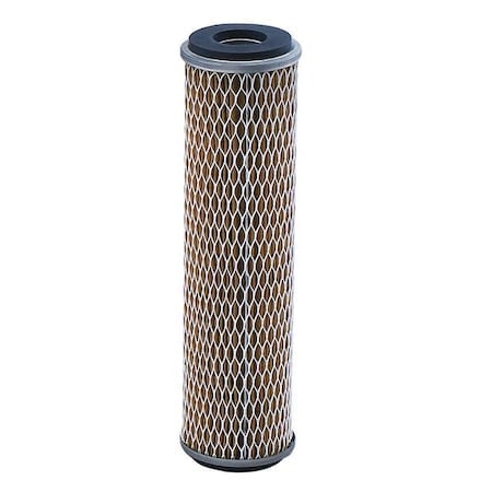 Pleated Filter Cartridge, 14 gpm, 10 Micron, 2-1/2