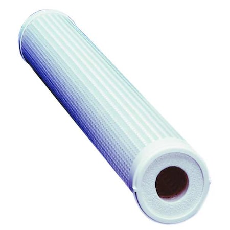 Pleated Filter Cartridge, 20 gpm, 0.45 Micron, 2-11/16