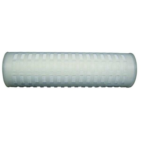 Pleated Filter Cartridge, 70 gpm, 0.5 Micron, 2-3/4