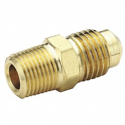 Male Connector Low Lead Brass Flare MPN:L48F-8-6
