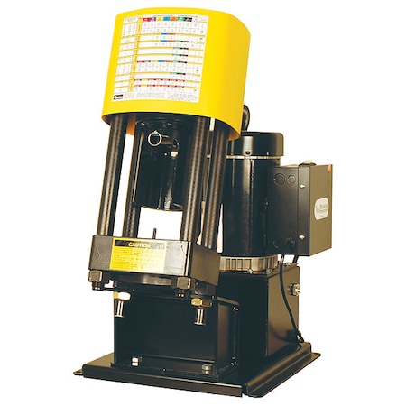 Bench Mount Crimper, Force 60 ton, L 23 in MPN:85C-KKB