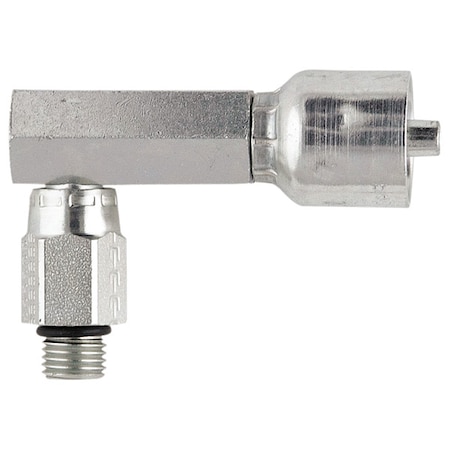 Crimp Fitting, 90deg, 1/2