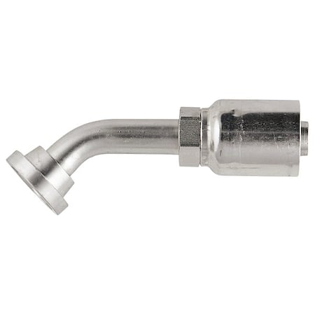 Crimp Fitting, 45 deg., 1/2