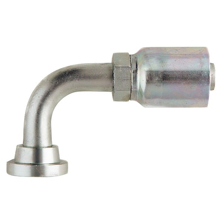 Crimp Fitting, 90 deg., 1/2