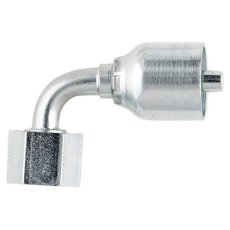 Crimp Fitting, 90 deg., 1/2