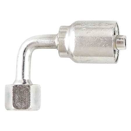 Crimp Fitting, 90 deg., 3/4