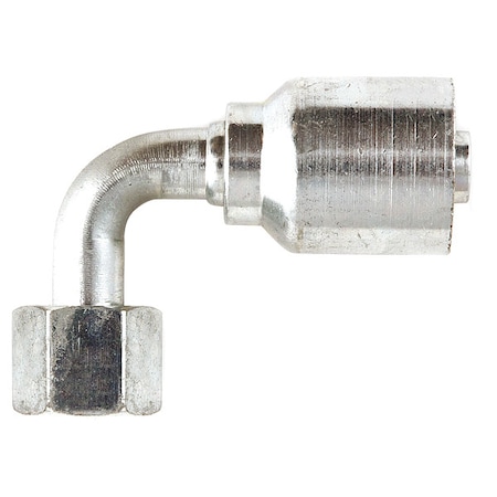 Crimp Fitting, 90 deg., 3/4
