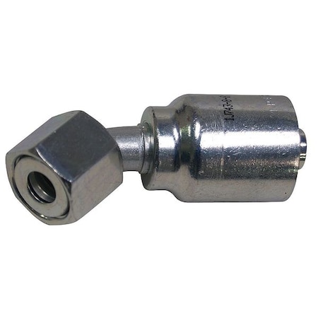 Hose Fitting, Female ORS, Elbow, Hose 3/8 MPN:1J743-6-6