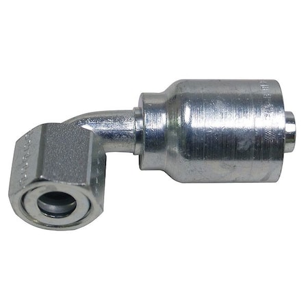 Hose Fitting, Female ORS, Elbow, Hose 1/4 MPN:1J943-4-4