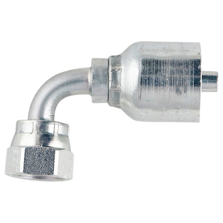 Crimp Fitting, 90 deg., 1